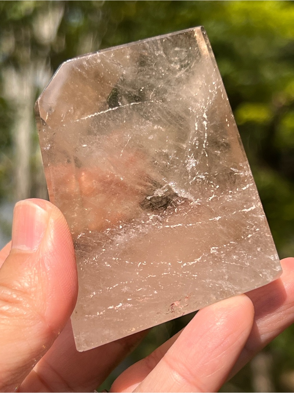Smoky (1) quartz freeform | crystal
